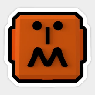 Myzbot Face Sticker